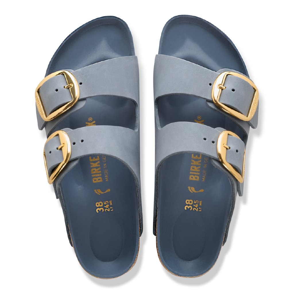 Arizona Big Buckle HEX basalt gray, Oiled leather
