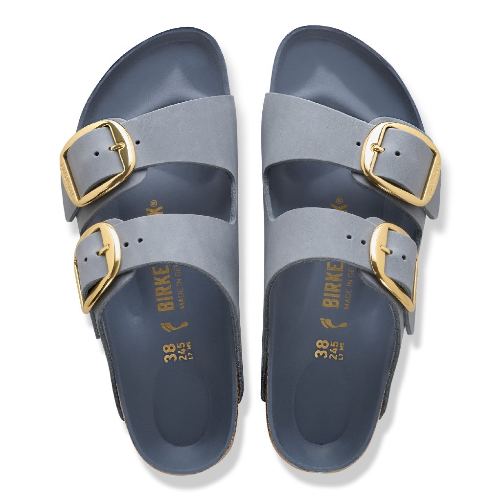 Arizona Big Buckle HEX basalt gray, Oiled leather