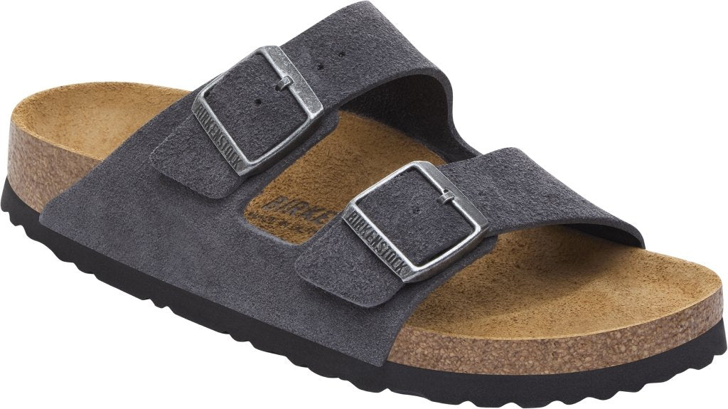 Arizona charcoal, Suede Leather