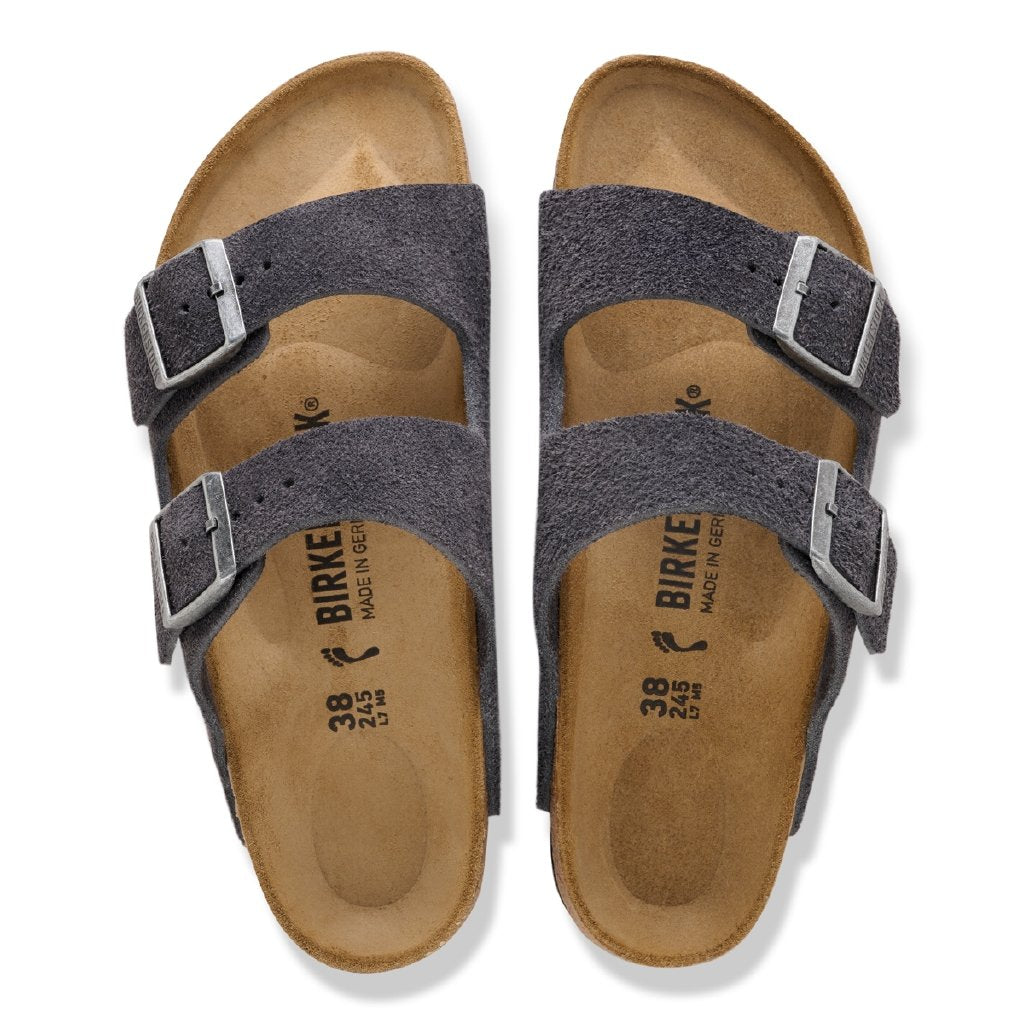 Arizona charcoal, Suede Leather