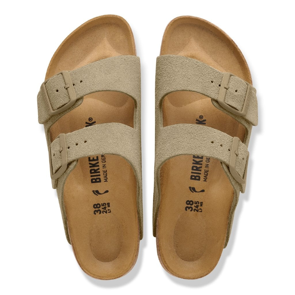 Arizona faded khaki, Suede Leather