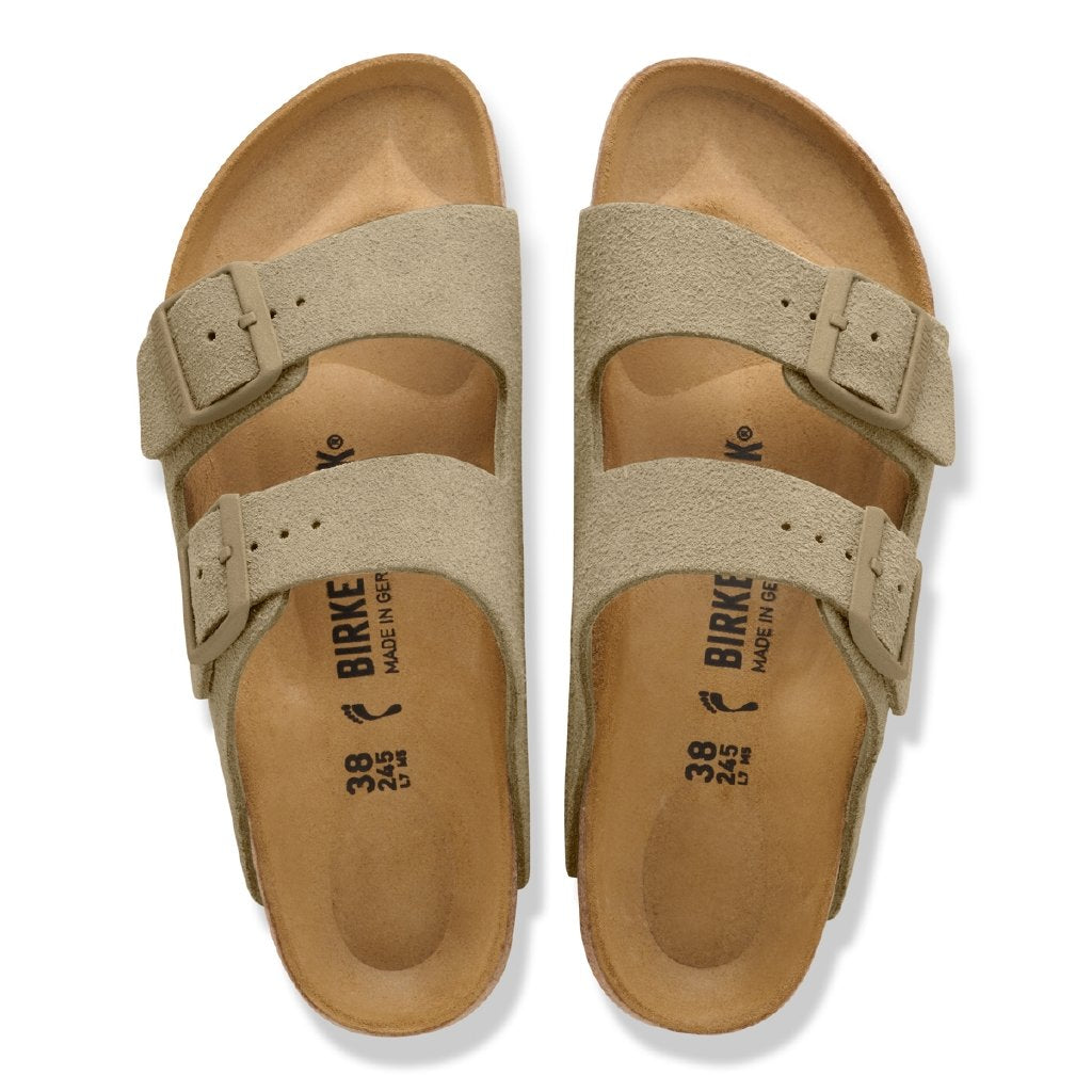 Arizona faded khaki, Suede Leather