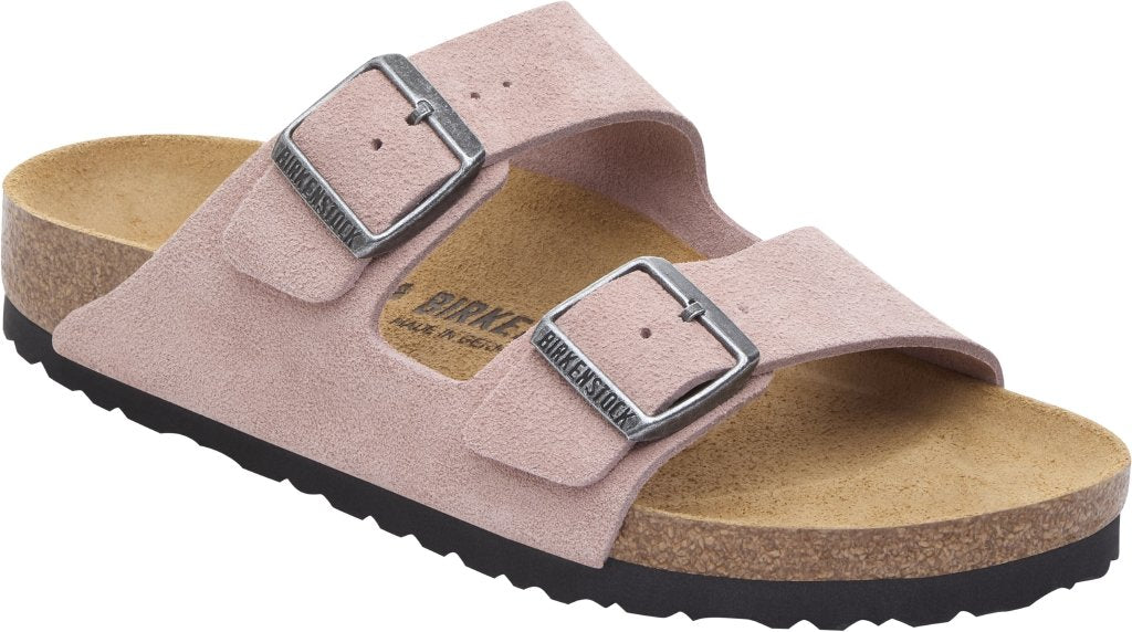 Arizona pink clay, Suede Leather