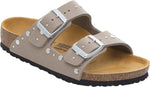 Arizona Rivet Kids soft gray taupe, Synthetics