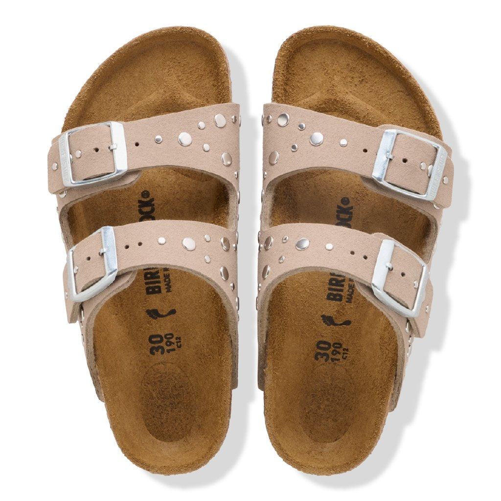 Arizona Rivet Kids soft gray taupe, Synthetics