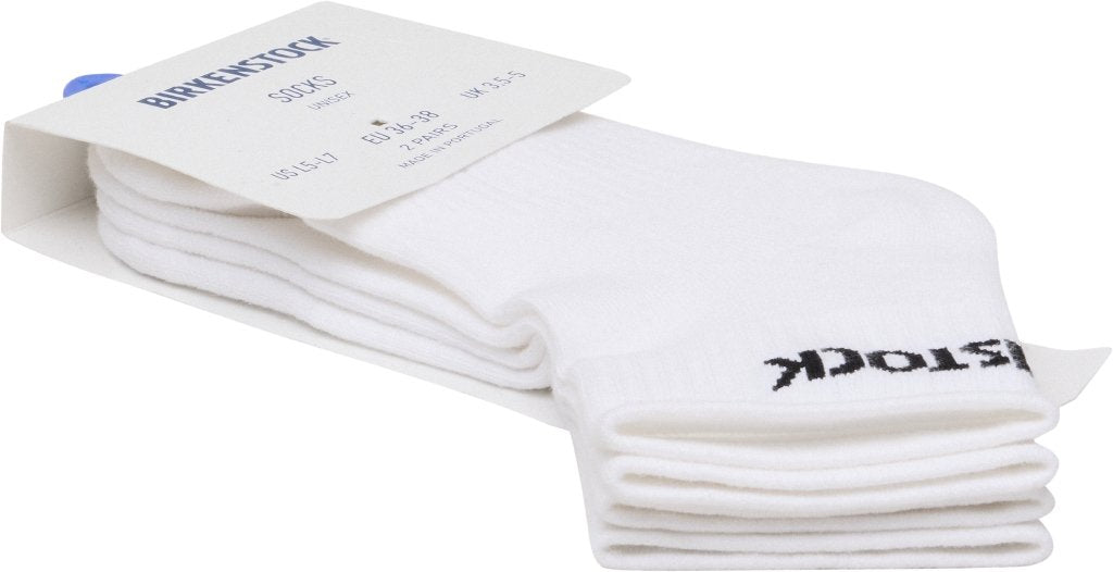 Cotton Crew 2 Pack white, 76%CO,15%PA,6%PL,3%EL