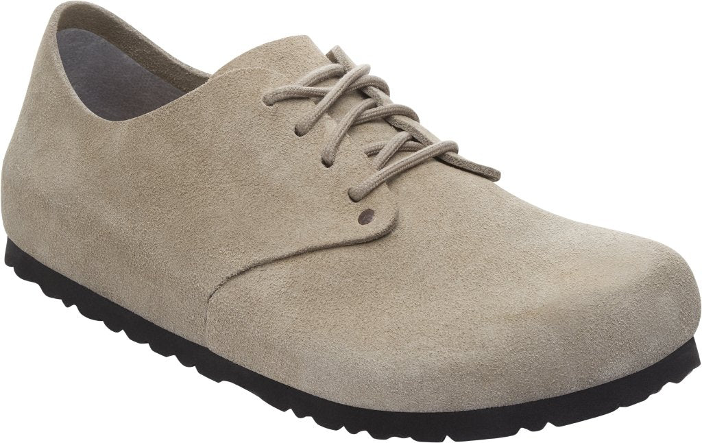 Maine S taupe, Suede Leather