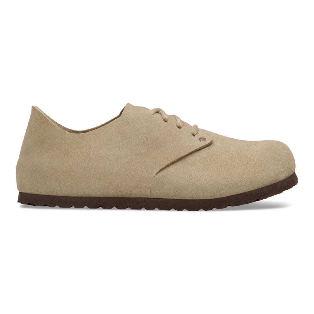 Maine S taupe, Suede Leather