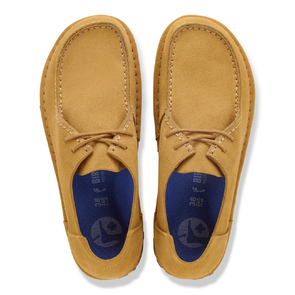 Utti Lace S cork brown, Suede Leather