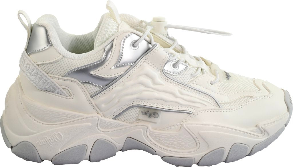 Pyra One-vegan nappa/mesh-white/silver/grey