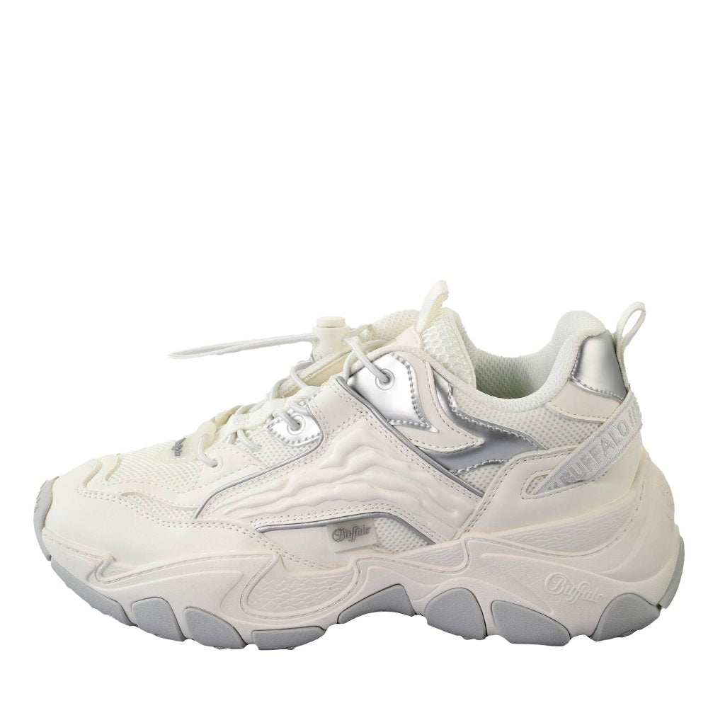 Pyra One-vegan nappa/mesh-white/silver/grey
