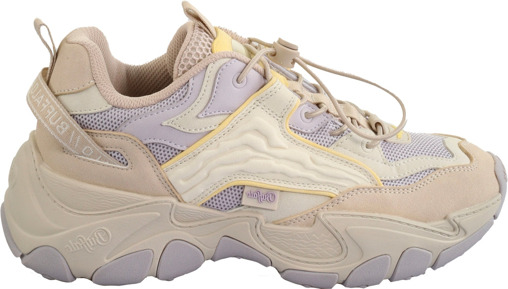 Pyra One-veg.nubuck/mesh-beige/purple/yellow