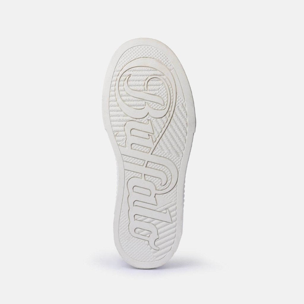 Madison Low Bloom-vegan textile-white/gold