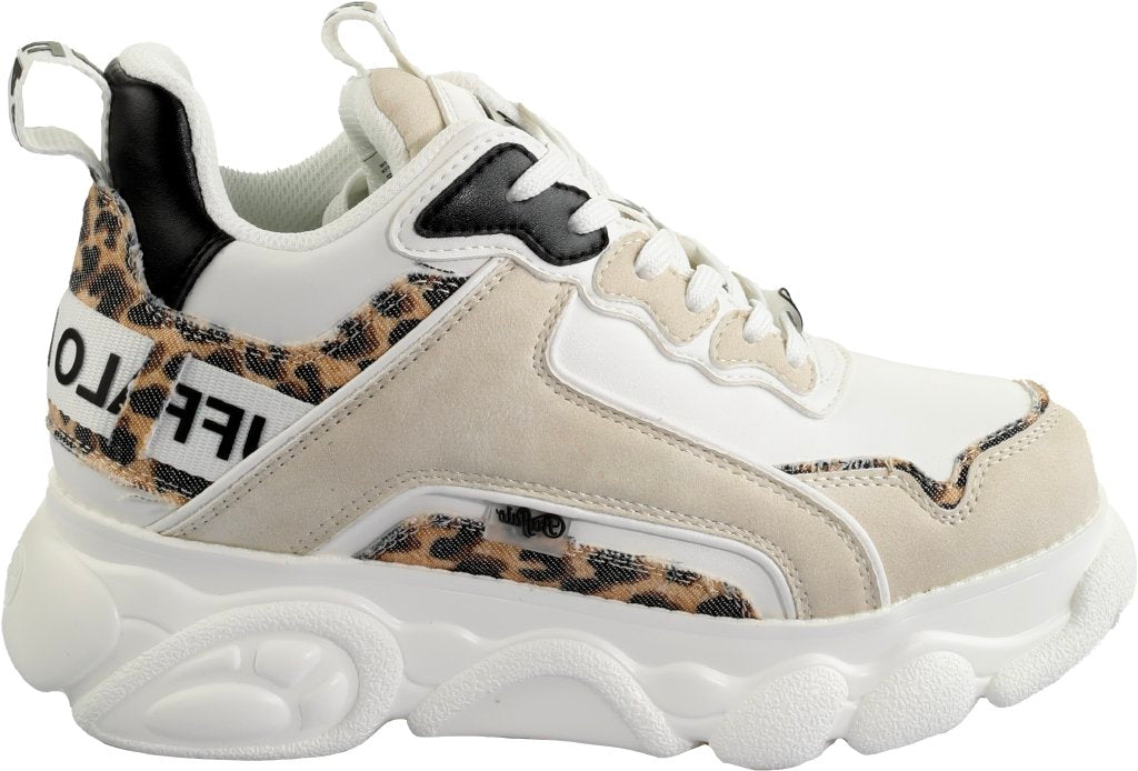 Cld Chai-vegan nubuck/nappa-white/beige/leo