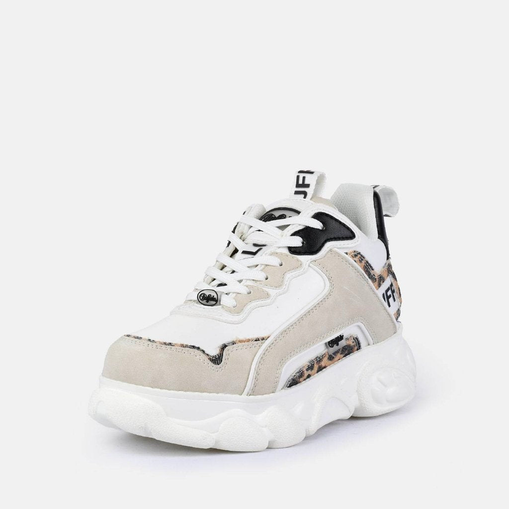 Cld Chai-vegan nubuck/nappa-white/beige/leo
