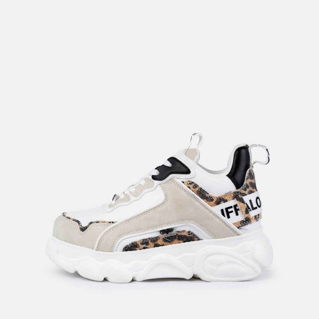 Cld Chai-vegan nubuck/nappa-white/beige/leo