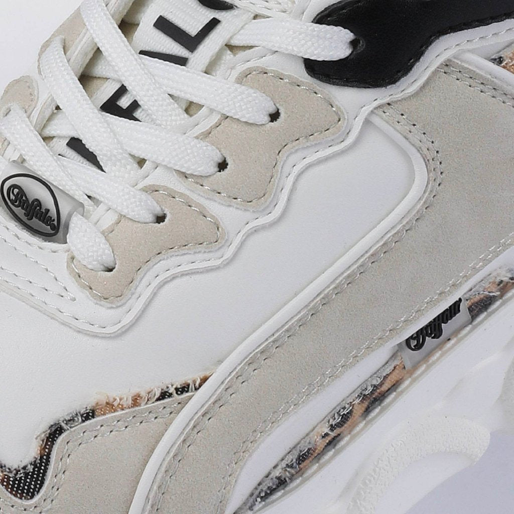 Cld Chai-vegan nubuck/nappa-white/beige/leo