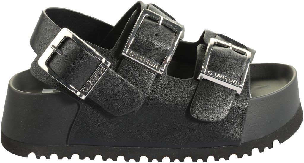 Jane Athena Buckle-vegan nappa-black