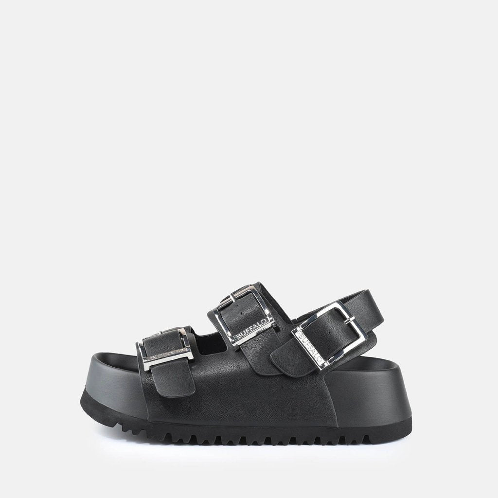 Jane Athena Buckle-vegan nappa-black
