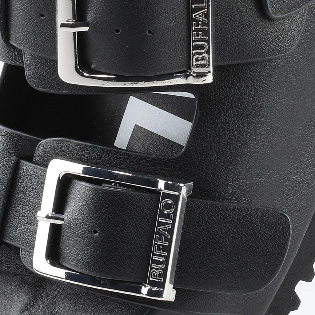 Jane Athena Buckle-vegan nappa-black