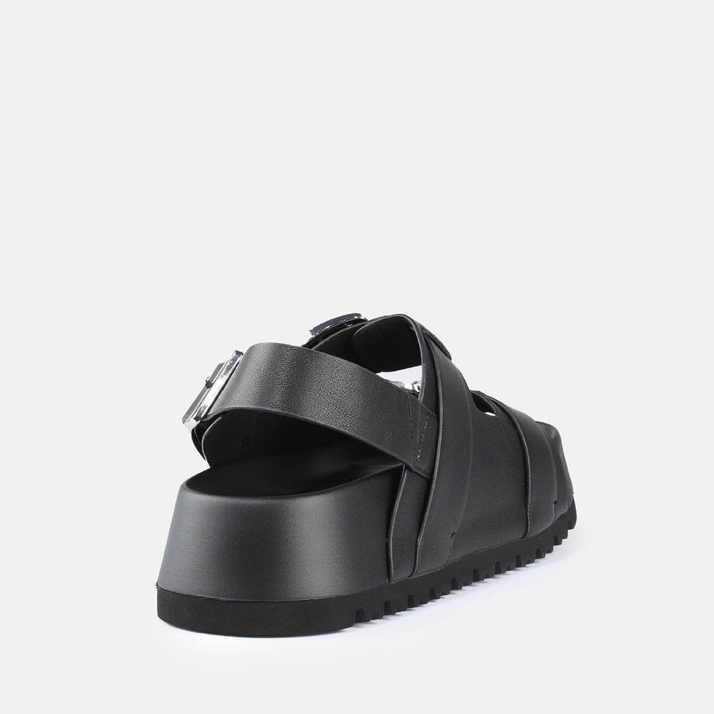 Jane Athena Buckle-vegan nappa-black