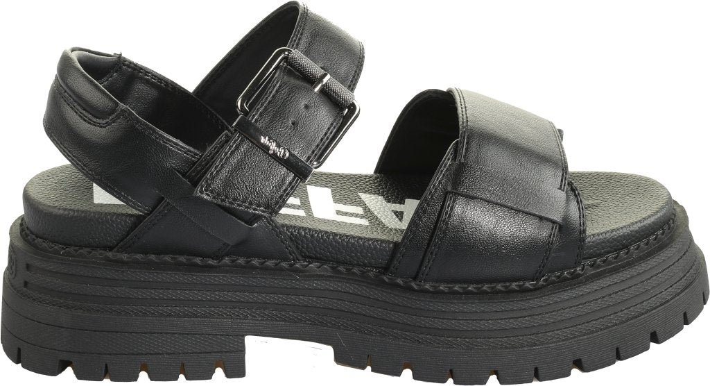 Lennox Sandal-vegan nappa-black