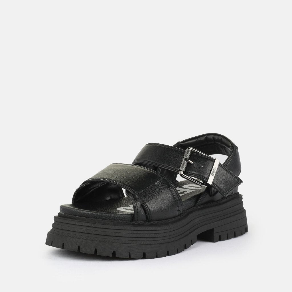 Lennox Sandal-vegan nappa-black