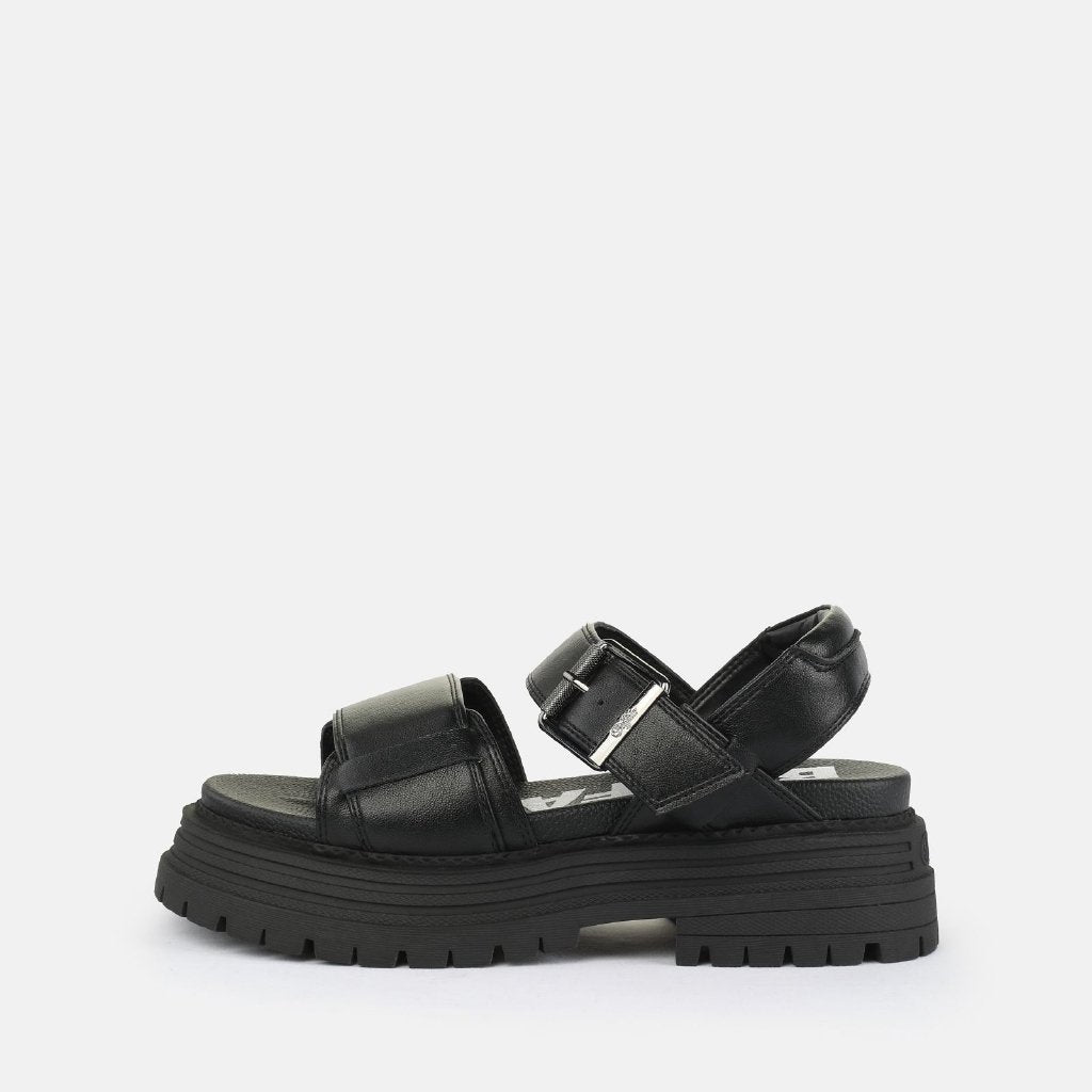Lennox Sandal-vegan nappa-black