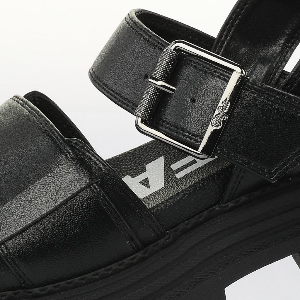 Lennox Sandal-vegan nappa-black
