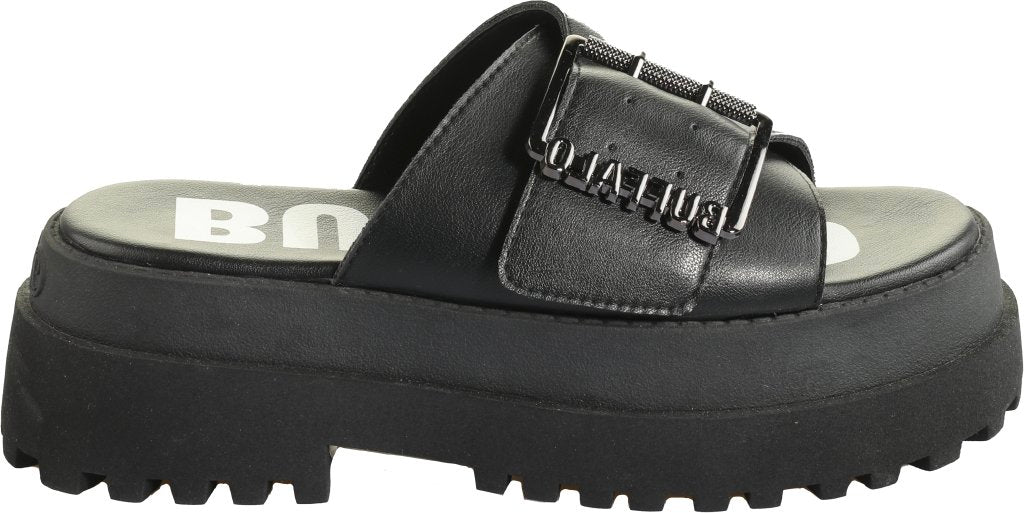 Pluto Slide Buckle-vegan nappa-black