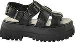 Pluto Fisher-vegan nappa-black