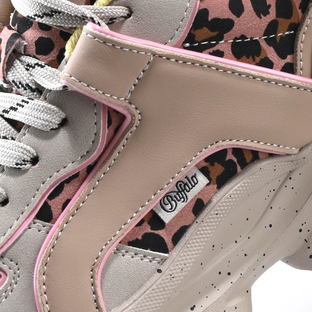 Bliss -vegan suede/nappa-beige/pink/yellow