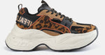 Yuno-vegan suede/mesh-beige/black/leo