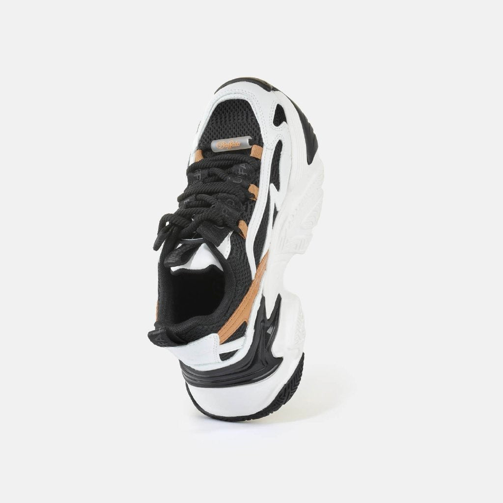 Fion One-vegan nappa/mesh-white/blk/brown