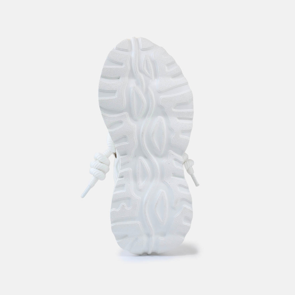 Malaga Lace-vegan nappa/mesh-white