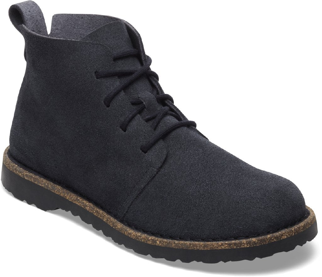 Uppsala Mid N charcoal, Suede Leather