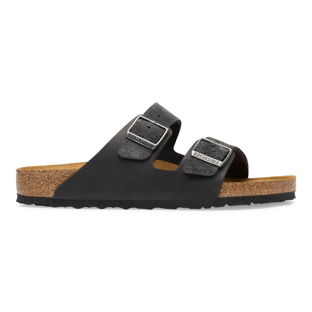 Arizona charcoal, Suede Leather/Oiled Leather