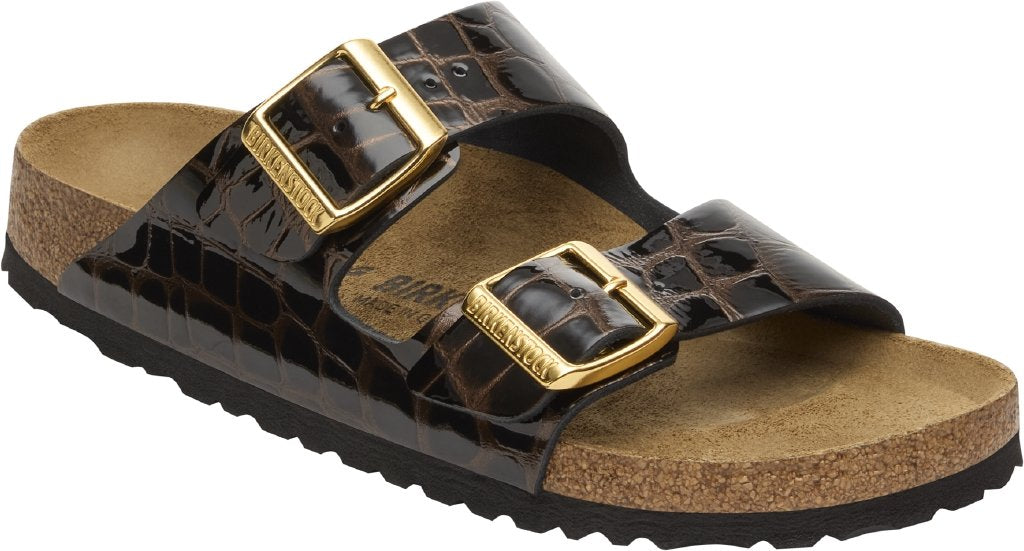 Arizona Emboss Animal black, Natural Leather