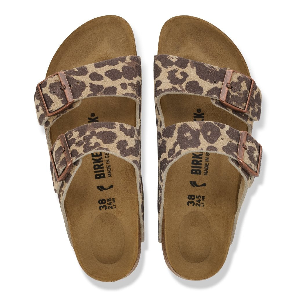 Arizona leo sandcastle, Suede Leather