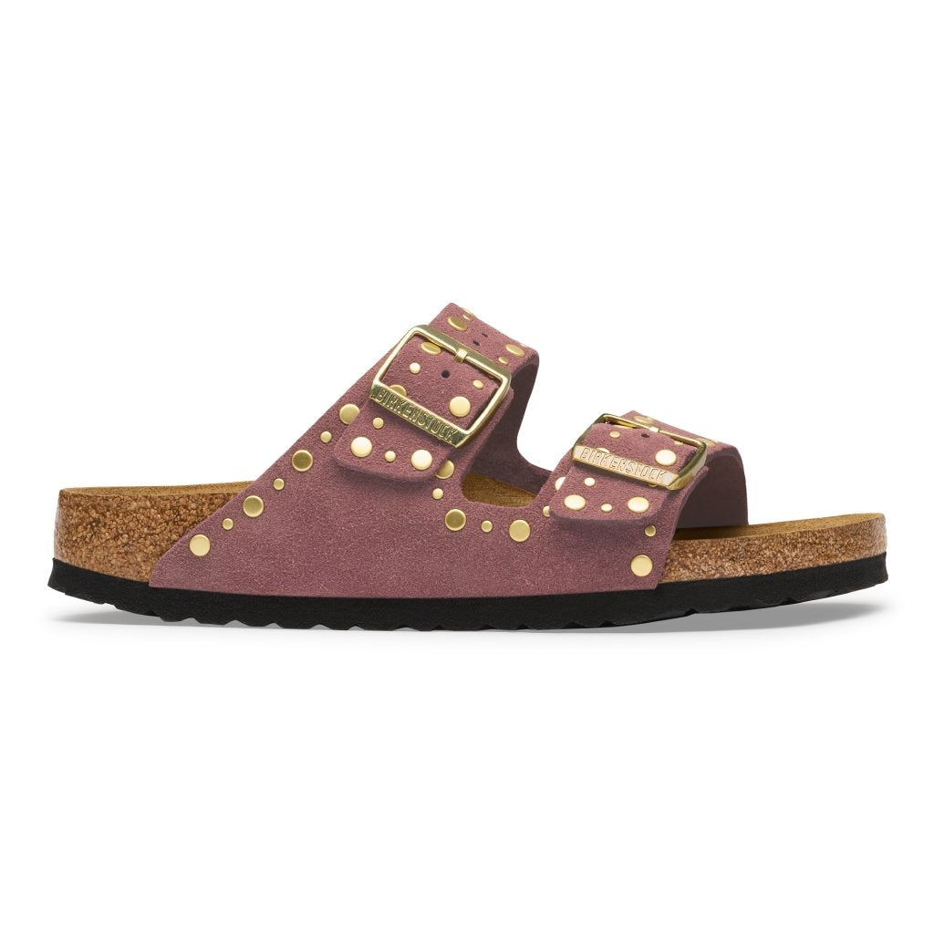 Arizona Rivet pepper, Suede Leather