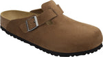 Boston dark tea, Suede Leather
