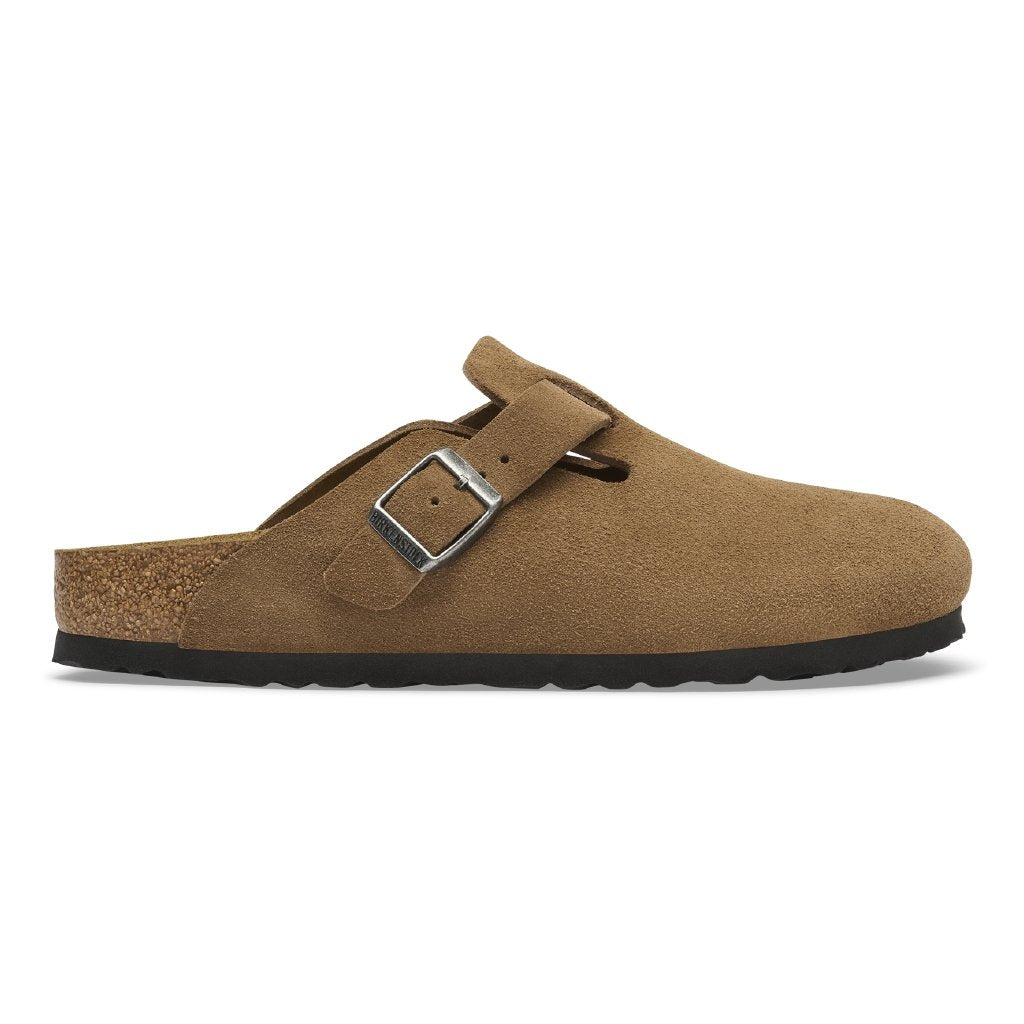 Boston dark tea, Suede Leather