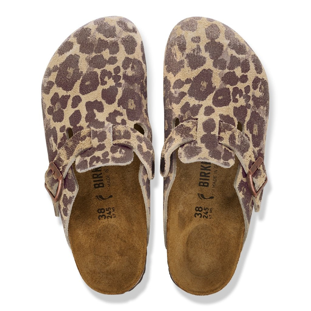 Boston leo sandcastle, Suede Leather