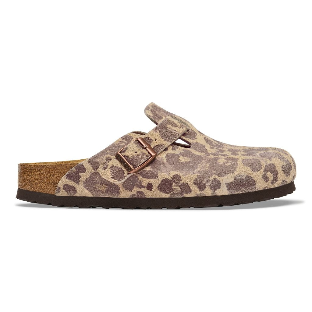 Boston leo sandcastle, Suede Leather