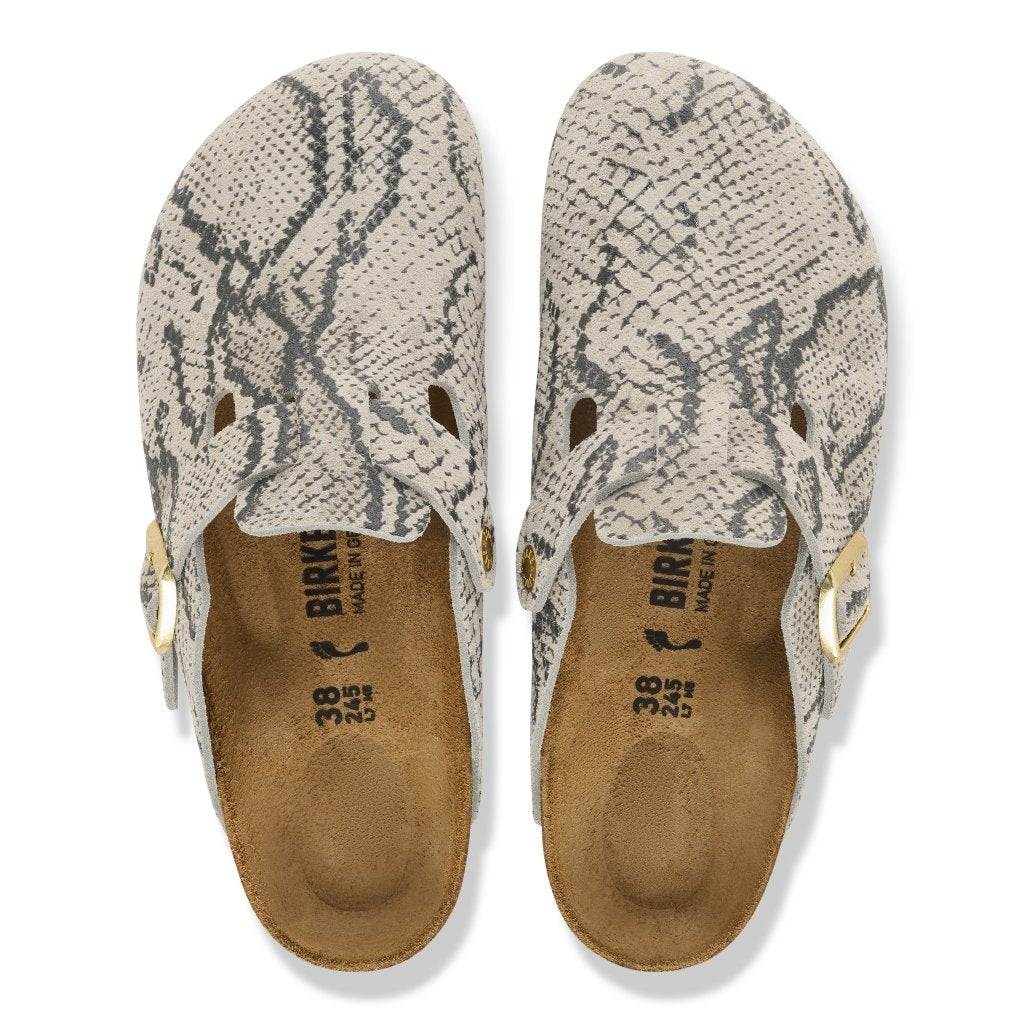 Boston snake oyster, Suede Leather