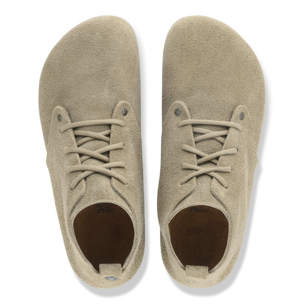 Dundee S taupe, Suede Leather
