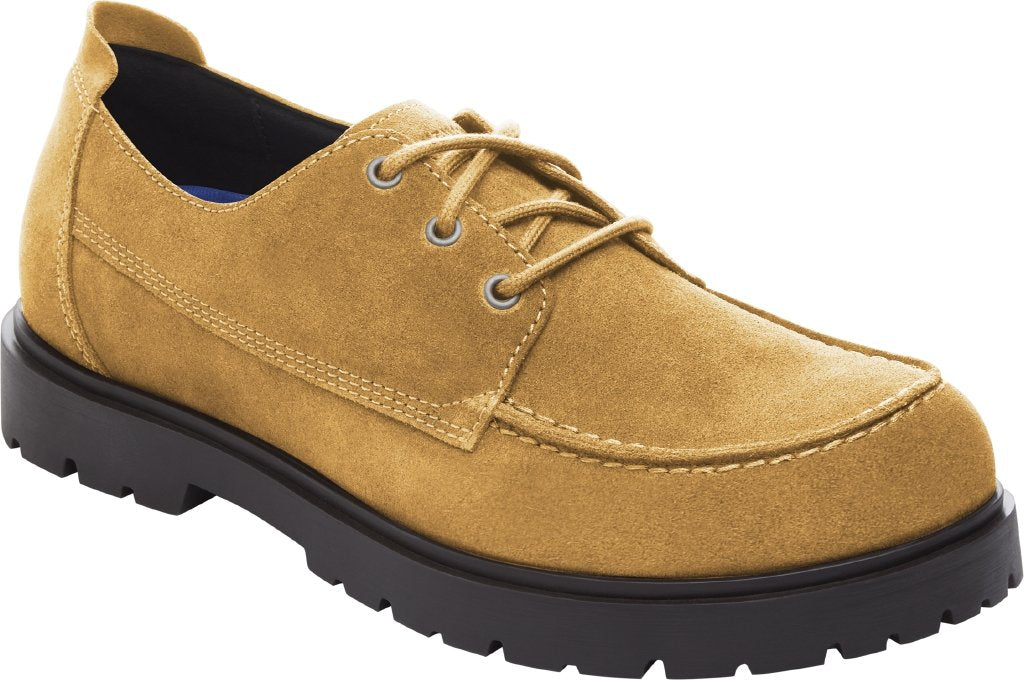Highwood Moc Lace Low S cork brown, Suede Leather