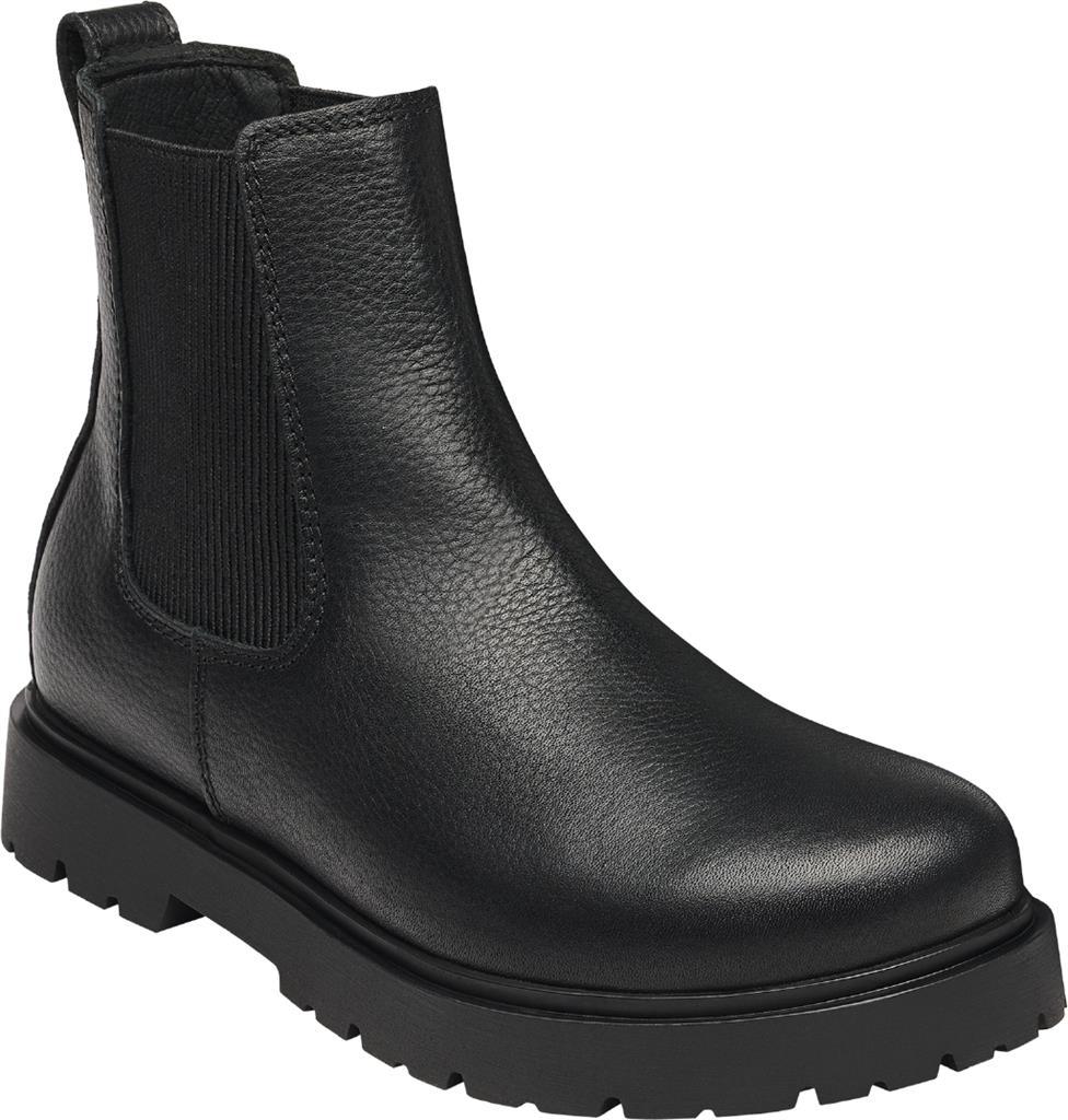 Highwood Slip On Mid S black, Natural Leather