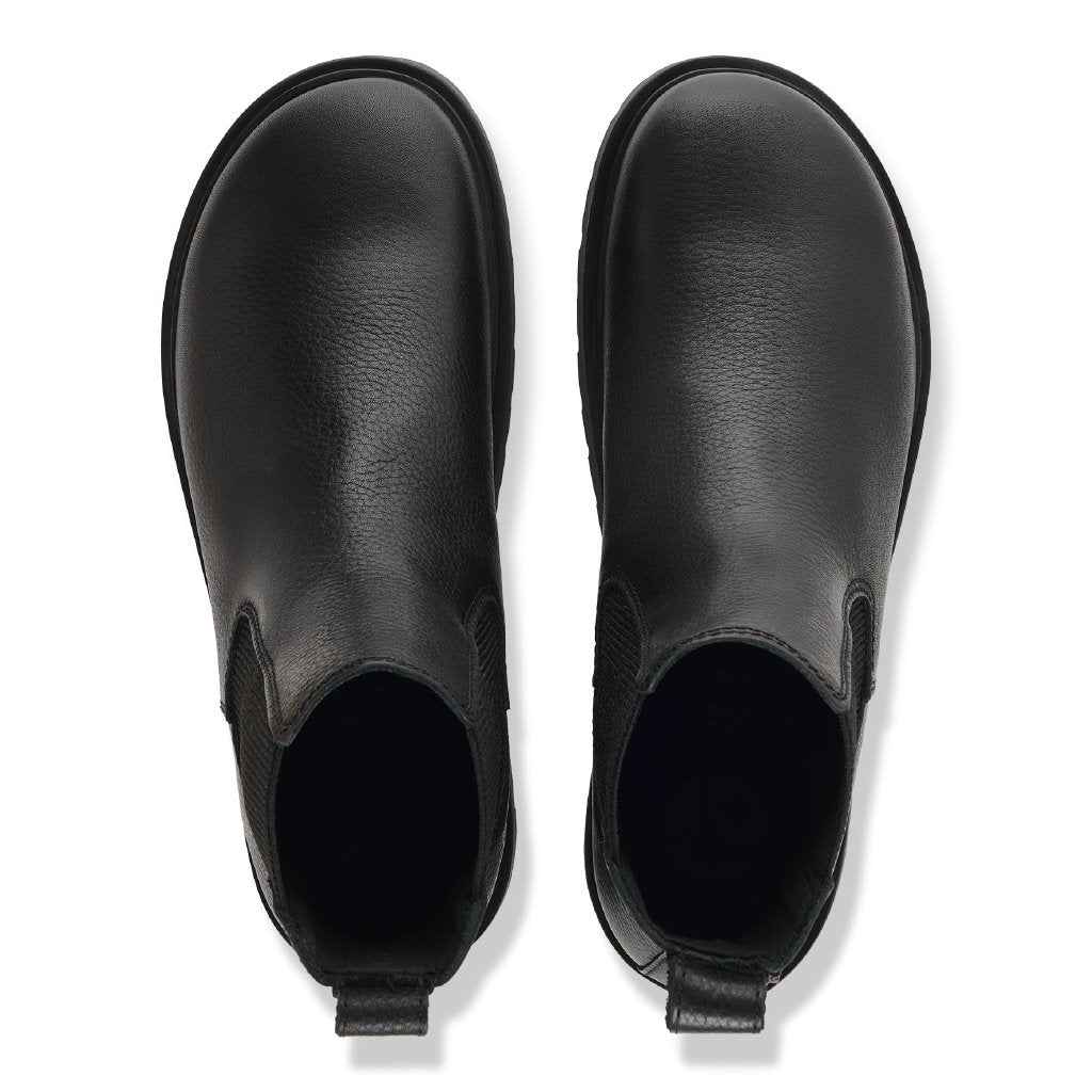 Highwood Slip On Mid S black, Natural Leather