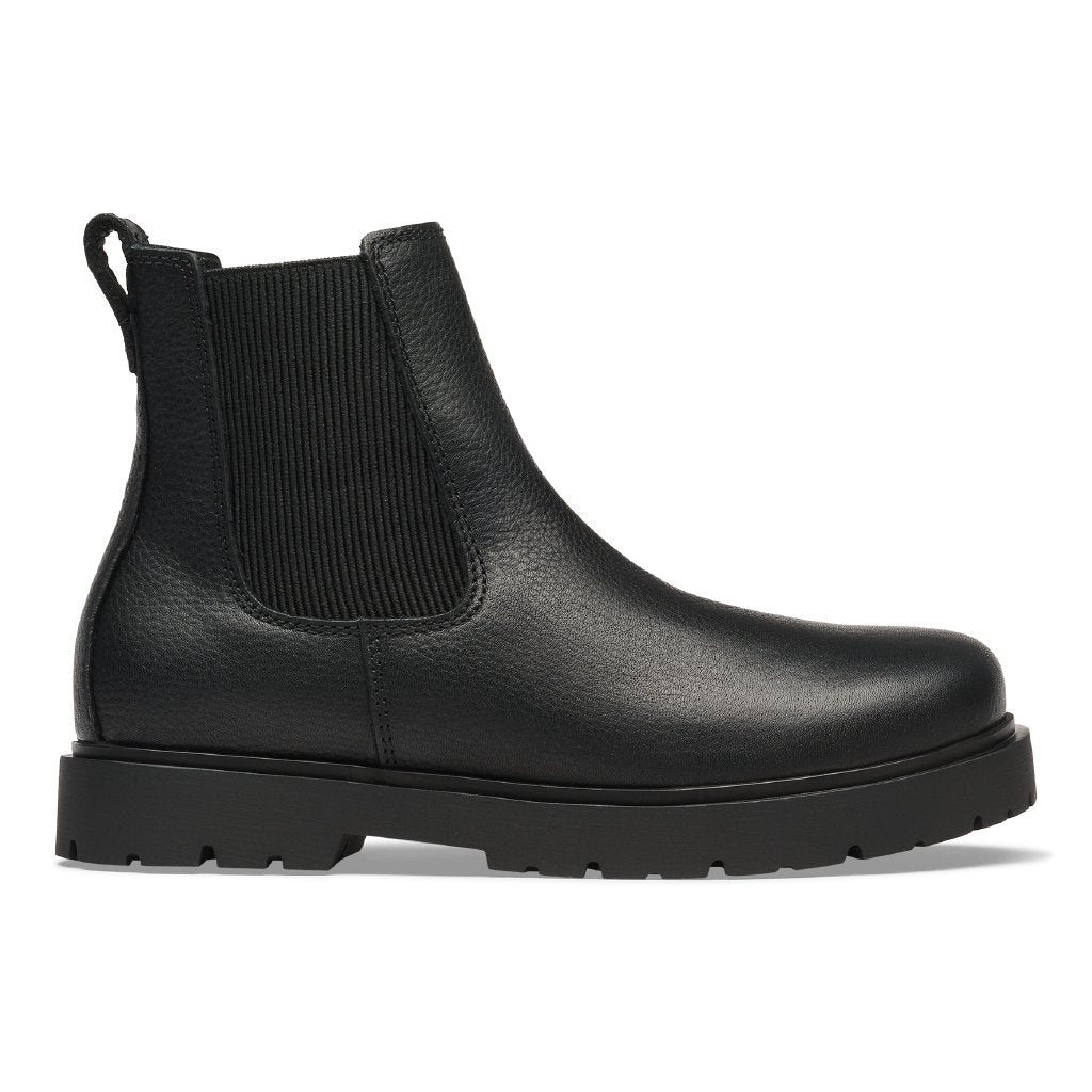 Highwood Slip On Mid S black, Natural Leather